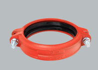 Joining Rigid Couplings Grooved Pipe Fitting 45 Elbow With EPDM Gasket