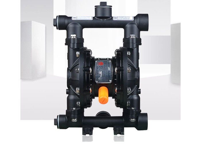 6.4mm Particle Wastewater Pneumatic Diaphragm Pump 120psi Cast Steel