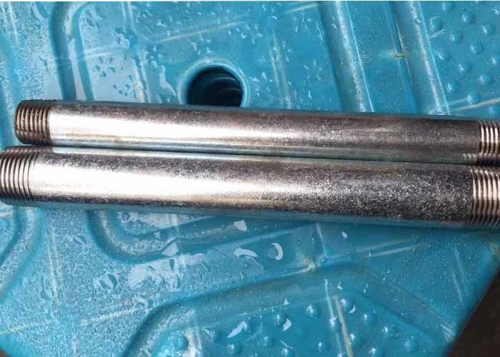 1/2" Galvanized Iron GI Nipple Plumbing Pipe Fittings DN25 1.6Mpa