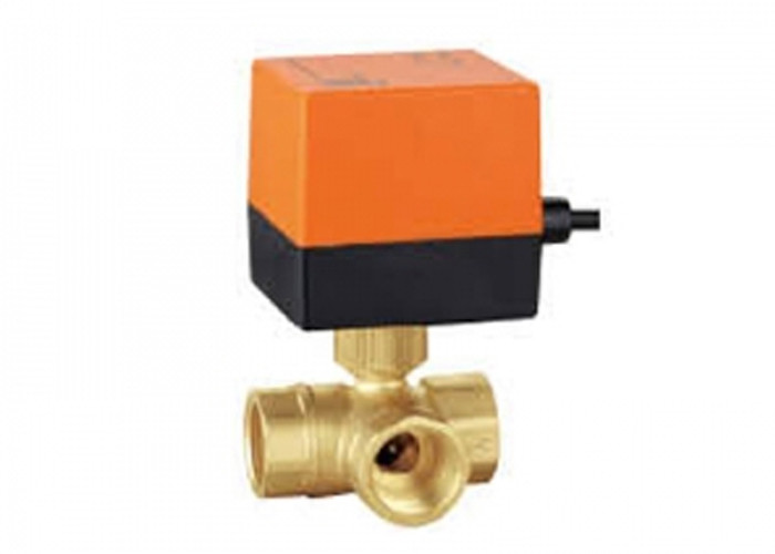 Hot Water Heating System Auto Boiler Zone Valve 225 Psi Threaded