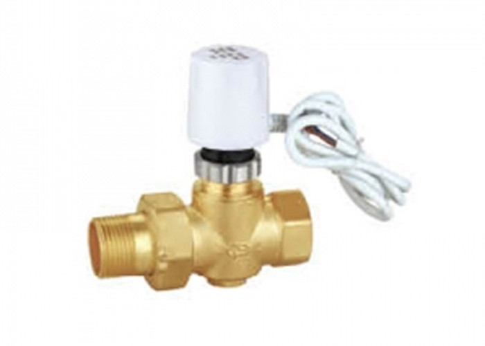 Two Port Motorised Valve 1 Inch Brass PN16 22mm 2 Port Valve Electric Heating Systems