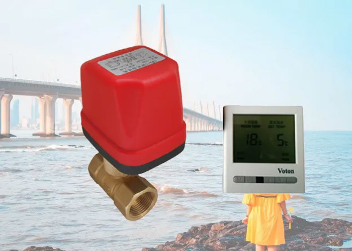 Boiler Radiators System Temperature Control Valves 1.0 Mpa SS304 Material