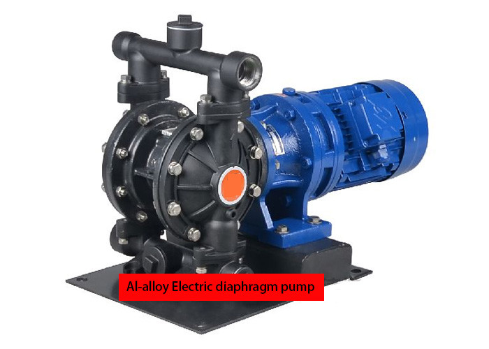 Polypropylene Electric Double Diaphragm Pump 70m 3 Inch Motor Driven